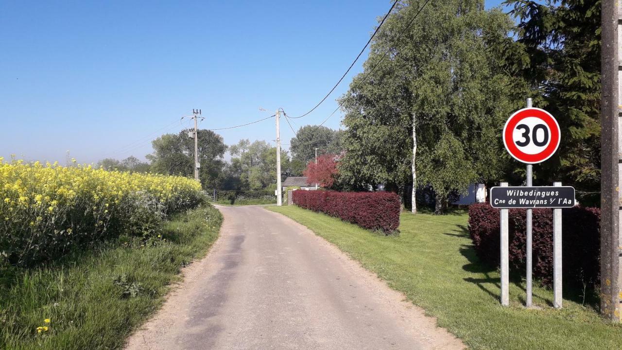 Studio Du Gite Wavrans-sur-l'Aa Exterior foto